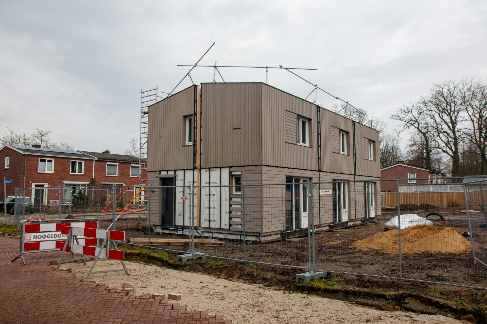 CV-installatie nieuwbouwproject
